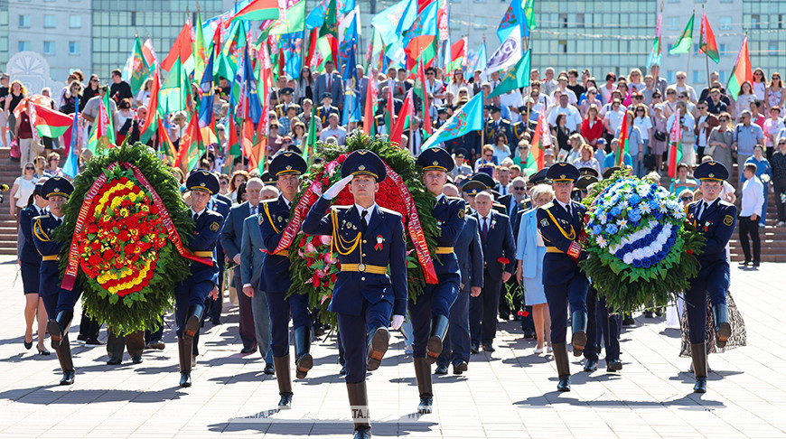 Праздничные мероприятия ко Дню Независимости проходят в Витебске