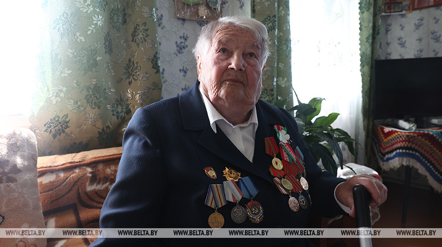 Ветеран из Любанского района белорусской молодежи: живите в счастье, мире, любите свою землю