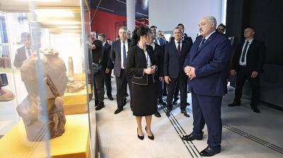 Лукашенко принял участие в открытии Музея Славы Могилевщины 
