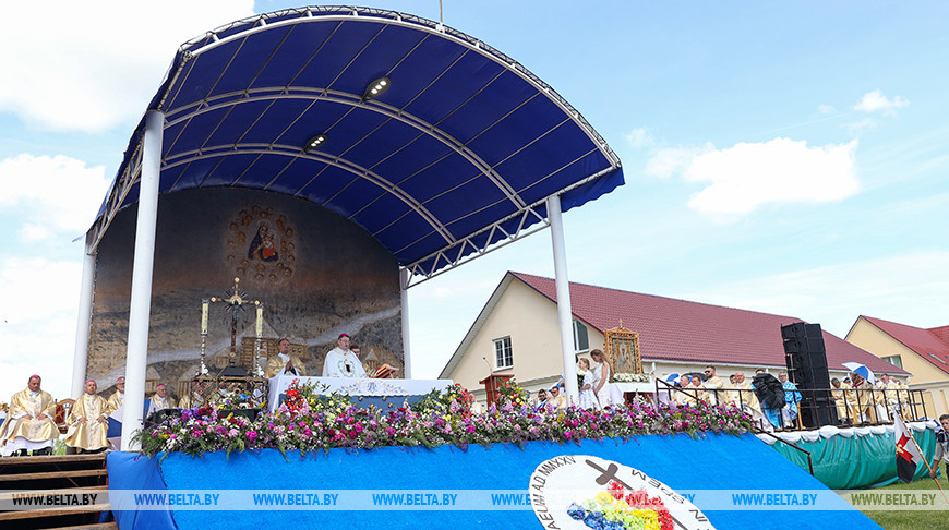 В Будславе прошло центральное богослужение католического феста 