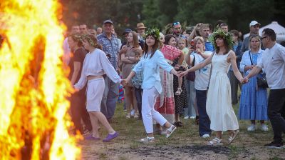 Купалье отпраздновали на Августовском канале
