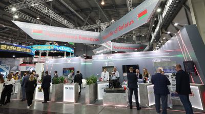 Беларусь представляет национальную экспозицию на выставке "ИННОПРОМ" в Екатеринбурге