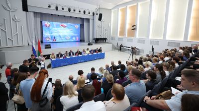 Вопросы единого культурного и информационного пространства Союзного государства обсудили на международной конференции в Витебске