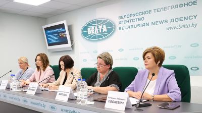 Пресс-конференция о развитии дошкольного образования и подготовке кадров для этой сферы прошла в БЕЛТА