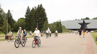 Масштабный велопробег в честь 80-летия Великой Победы стартовал от стен Брестской крепости