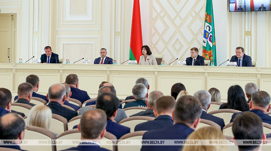 Выездное заседание Президиума Совета Республики проходит в Гомеле