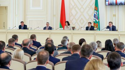 Выездное заседание Президиума Совета Республики проходит в Гомеле