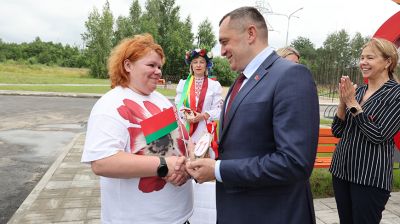 Работники сельхозпредприятия Витебского района получили ключи от новых квартир