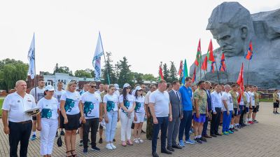 Белорусско-российский "Марш Победы" финишировал в Брестской крепости