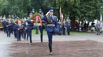 Брест отмечает 81-ю годовщину освобождения от немецко-фашистских захватчиков