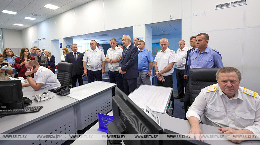 Сергеенко ознакомился с Центром управления перевозками БЖД