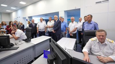 Сергеенко ознакомился с Центром управления перевозками БЖД