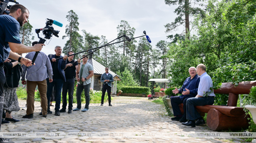 Встреча Лукашенко и Путина проходит на Валааме