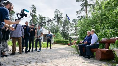 Встреча Лукашенко и Путина проходит на Валааме