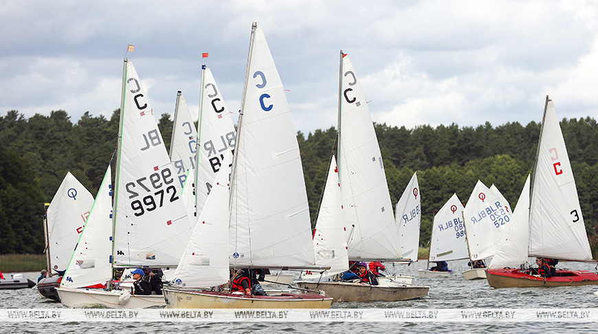Соревнования по парусному спорту в Гродненском районе собрали более 60 участников