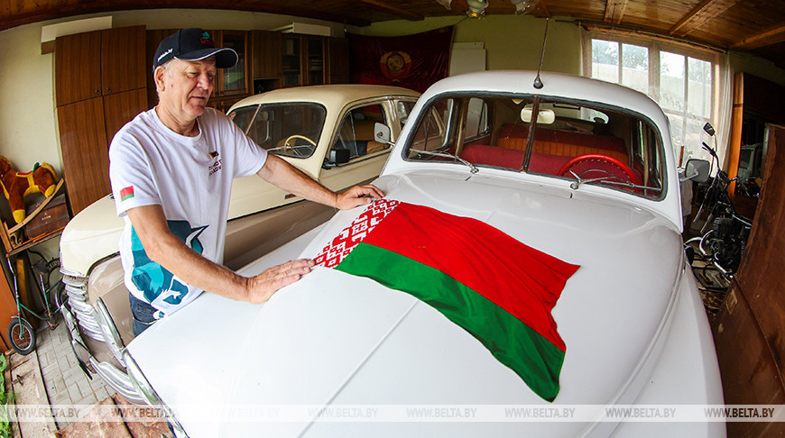 Как житель Оршанского района восстанавливает советские ретроавтомобили