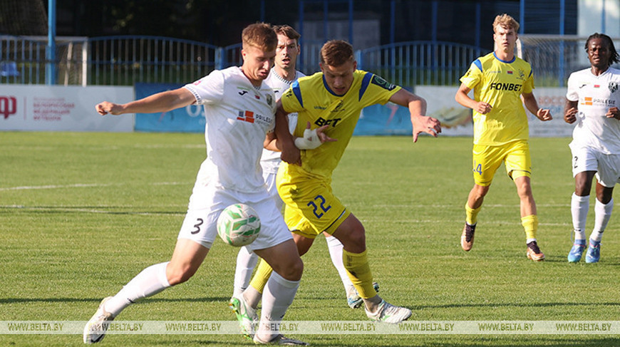"Ислочь" обыграла футболистов "БАТЭ" в чемпионате Беларуси 
