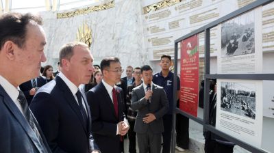 Китайская фотовыставка к 80-летию Победы открылась в Минске