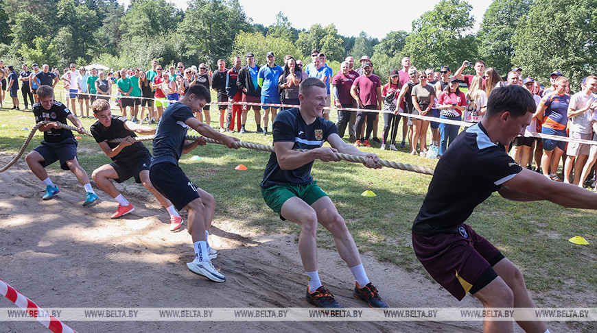 Республиканский фестиваль работающей молодежи "Олимпия-2025" проходит в Воложинском районе