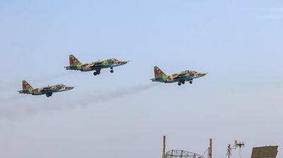 Высший пилотаж. Как в Мачулищах отпраздновали День военно-воздушных сил Беларуси