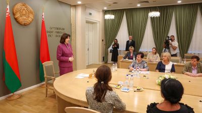 Кочанова провела встречу с активом Белорусской ассоциации многодетных родителей