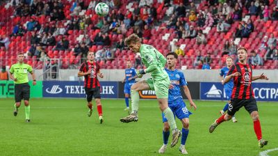 Минское "Динамо" победило футболистов "Славии" в чемпионате Беларуси