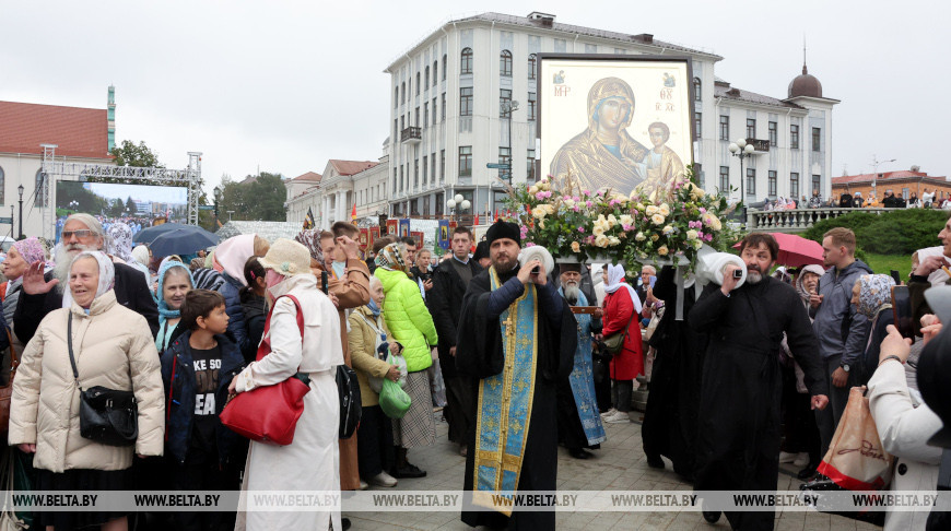 Торжества, приуроченные к 525-летию обретения Минской иконы Божией Матери, проходят в столице