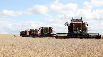 В Слуцком районе чествовали комбайнера-восьмитысячника 