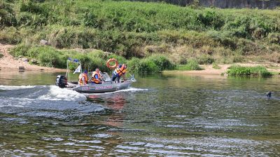 Навыкам спасения на воде обучили молодежь Могилевской области