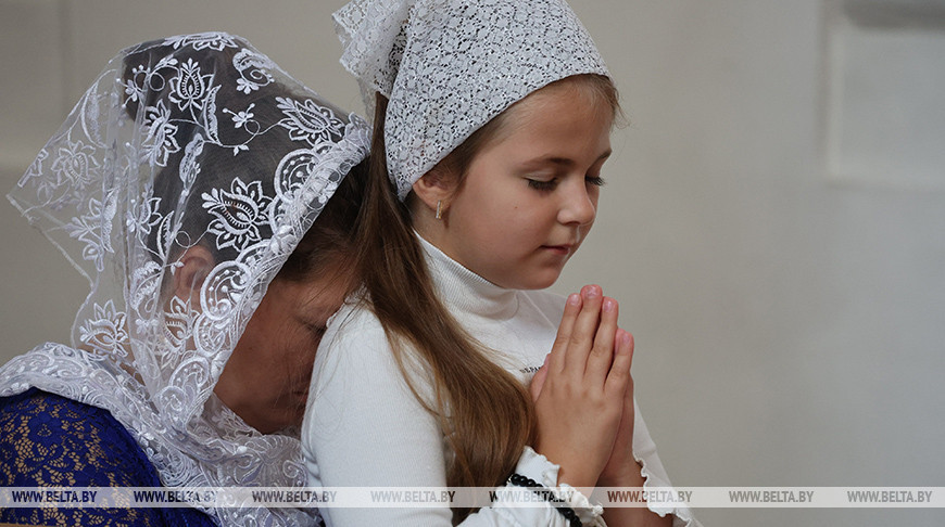 В Свято-Успенском кафедральном соборе Витебска прошел молебен, посвященный началу учебного года