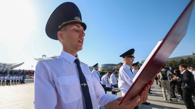 Более 440 новобранцев Академии МВД принесли присягу в Минске