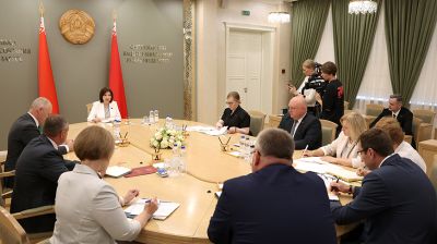 Встречу с председателями областных Советов депутатов и руководством Белкоопсоюза провели в Совете Республики