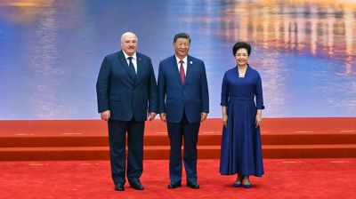 Лукашенко в Тяньцзине принимает участие в торжественном приеме в честь участников саммита ШОС 
