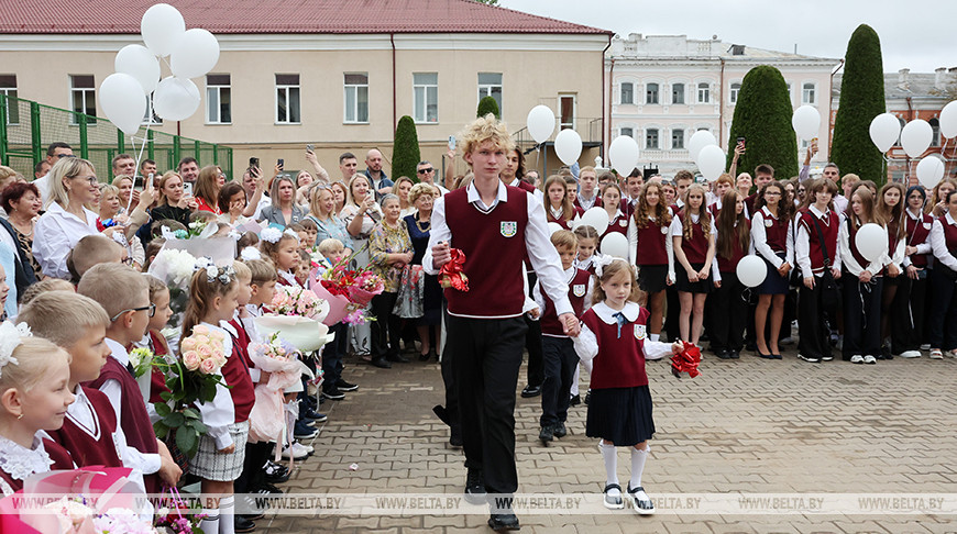 Торжественное мероприятие ко Дню знаний прошло в Могилеве