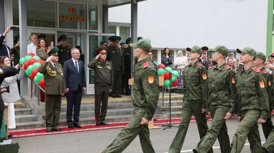 В Минском городском кадетском училище начался учебный год