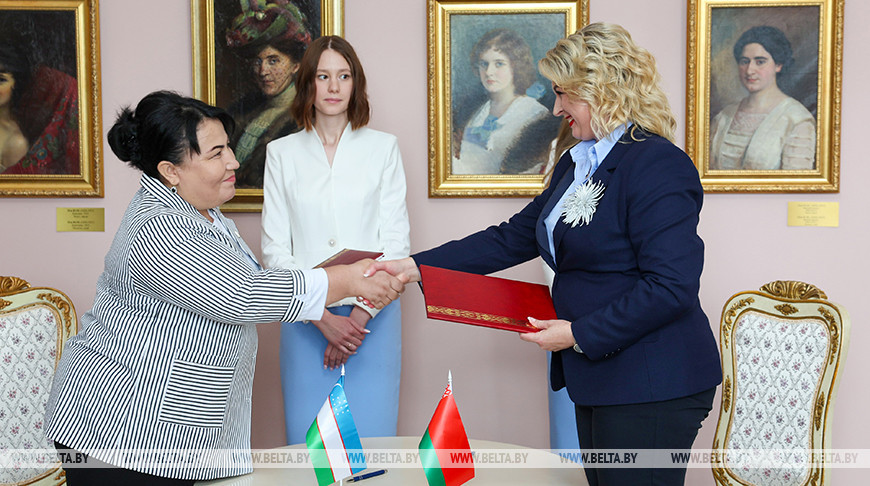 Представители союза женщин Беларуси и Узбекистана подписали меморандум о взаимопонимании