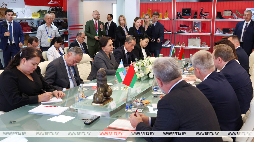 В товарообороте Беларуси и Узбекистана 16% приходится на легкую промышленность