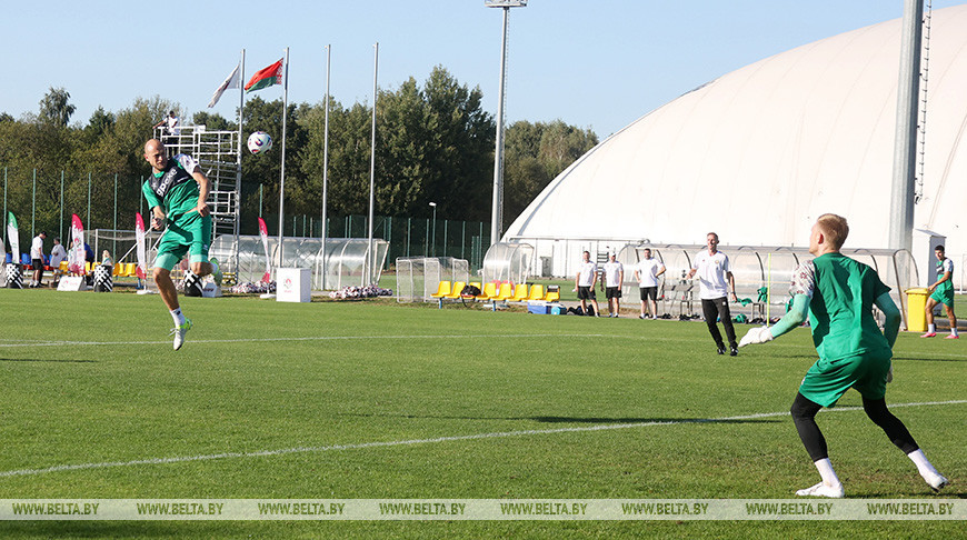 Футболисты сборной Беларуси начали подготовку к квалификации чемпионата мира