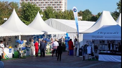 Выставку достижений народного хозяйства регионов Беларуси и Узбекистана представили в Витебске