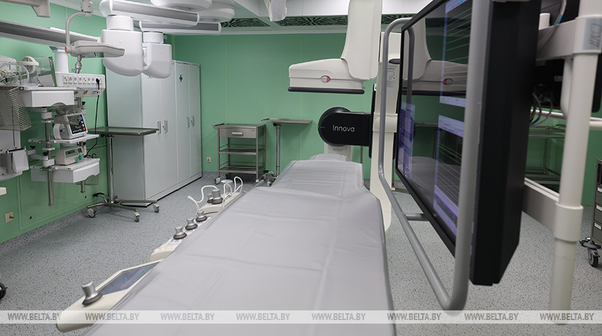 В Минской областной клинической больнице открылся новый ангиографический кабинет