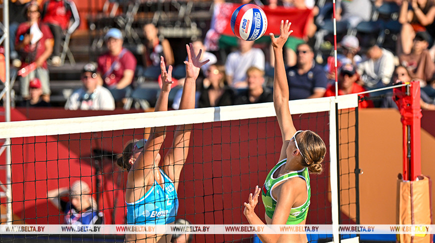 Белорусские волейболистки стали первыми в группе на международном турнире в столице