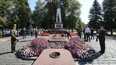 Глубокая признательность героям. В Гродно почтили память советских воинов и партизан