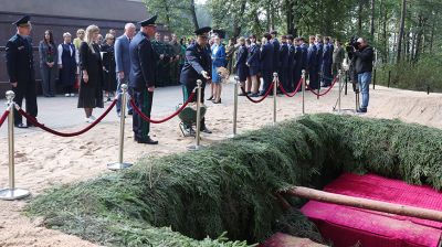 Останки 1091 жертвы нацистов перезахоронили в Минском районе