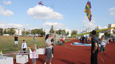 В Гомеле проходит фестиваль воздушных змеев 