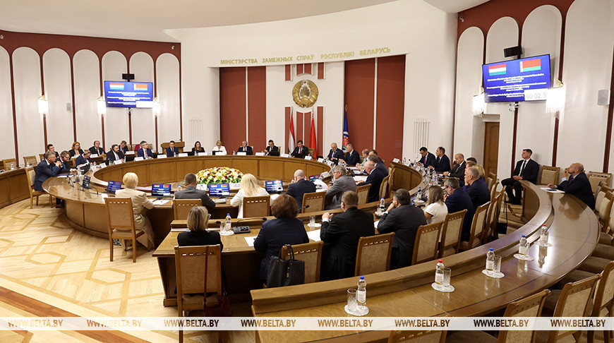 Заседание белорусско-венгерской межправкомиссии прошло в Минске 
