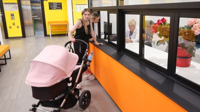 Поликлинику на более чем 1,3 тыс. посещений в день открыли в Минском районе 