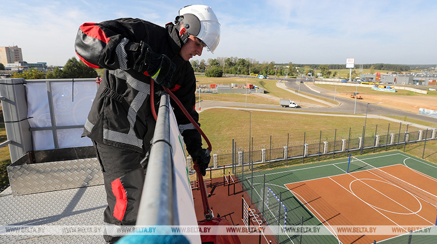 В жилом районе Минска "Северный берег" открыли новую пожарную часть