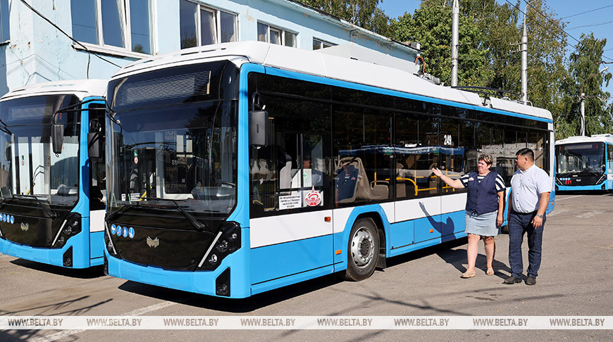 Новые троллейбусы выйдут на дороги Витебска