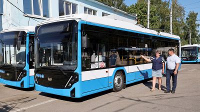 Новые троллейбусы выйдут на дороги Витебска