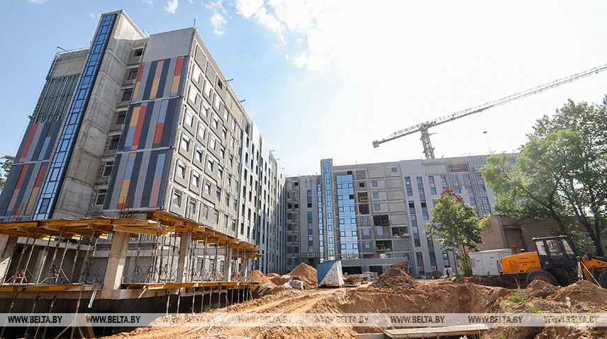 С открытием нового хирургического корпуса коечный фонд Минской облбольницы увеличится до 1085 мест